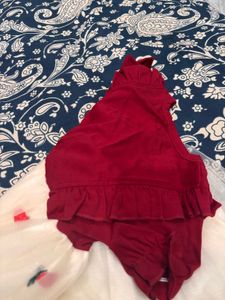 Cute Strawberry Party Dress/ never used