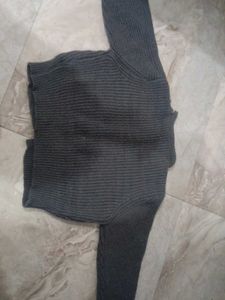 PRICE DROPE !!!! Chic Grey Knit Cardigan