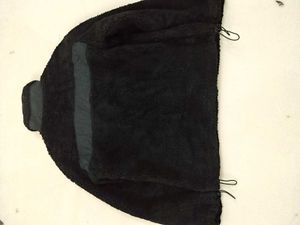 unisex Black Fleece Jacket