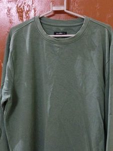 Comfortable sea green Long Sleeve Top
