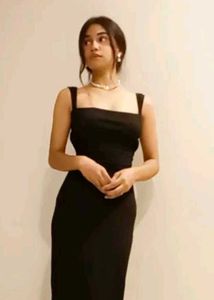 Backless Black Dress Xs