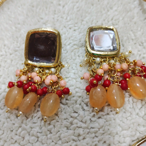 Kundan necklace set