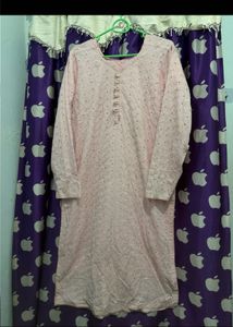 Elegant Pink Kurta Set with Dupatta