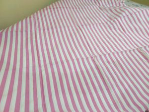 Pink Striped Bhagalpuri Cotton Chadar