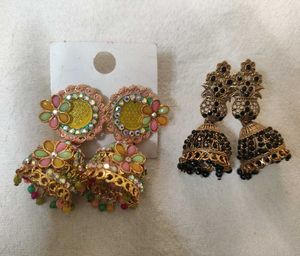 Beautiful Ethnic Earrings Set Combo