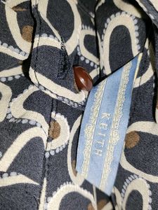 Patterned Button-Down Shirt
