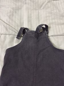 Denim Pinafore Dress