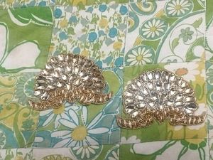 2 Embroiderd Patches For Saree Blouse Arm.