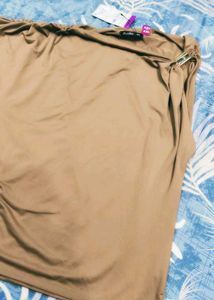Elegant Brown Tunic Top