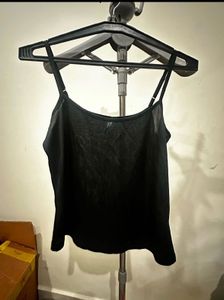 Classic Black Spaghetti Strap Camisole