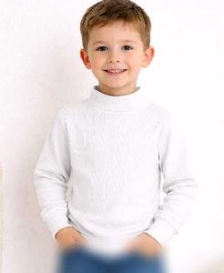 White Turtleneck Sweater