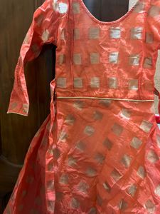 Beautiful Peach Kurta