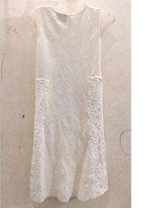 White Dress For Women Or Girls Length 38