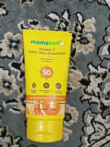Mamaearth Vitamin C Daily Glow Sunscreen SPF 50