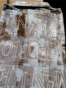 Unique Graphic Print Button-Up Shirt