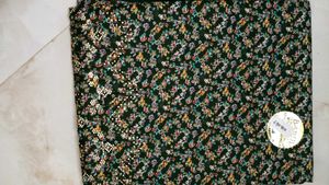 Designer Floral Print Dress Material with Dupatta