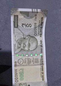 500 Rupee Note - Collectible?