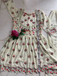 Embroidered Anarkali Suit