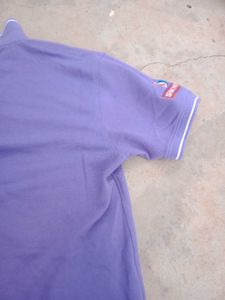 Purple Collared Polo T-Shirt