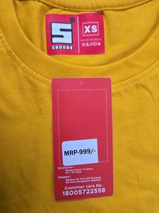 Casual T-Shirt (Mustard)