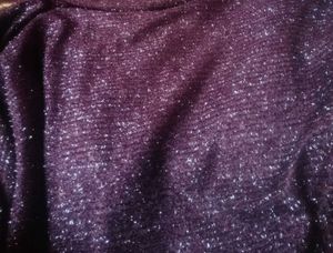 Sparkly Purple Dress material