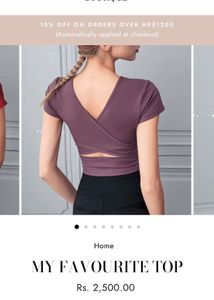 korean casual paded top