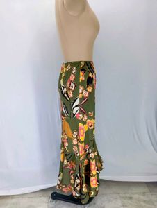 Flowy Floral long Skirt