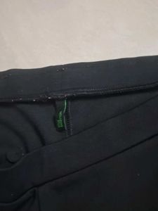 Stile benetton Classic formal Black Trousers pant