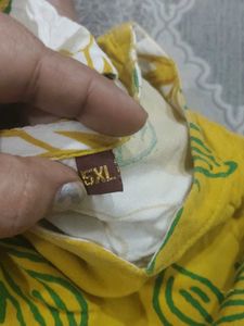 Comfy Yellow Floral Night Suit