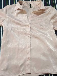 Pink Button-Down Shirt