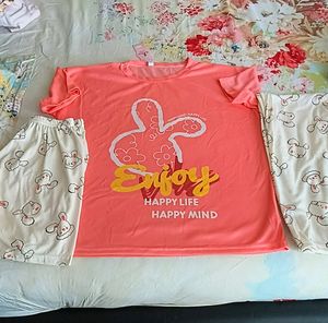3 Pc Night Suit