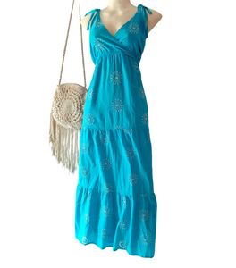 Stunning Turquoise Maxi Dress 👗