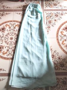 "Elegant Pastel Green Embroidered Naira Suit Set