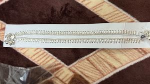 Silver Tone Anklet