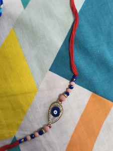 Evil Eye Rakhi Set, HandMade Combo of 3