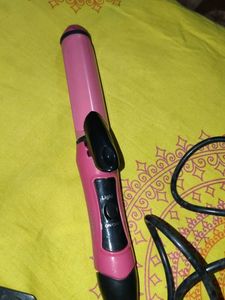 Pink Hair Curler