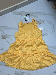 Butter Yellow Dress