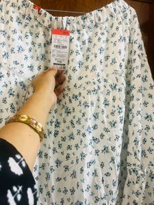 Floral Print Maxi Skirt for girls