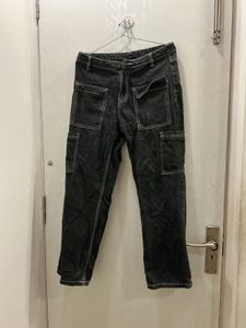 Grey Cargo Pants