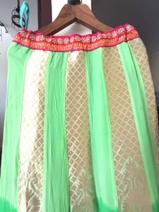 Beautiful Green Ethnic lehnga