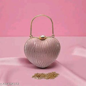 woman fancy bridal clutch bag