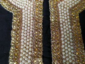 Embellished Neckline Patch