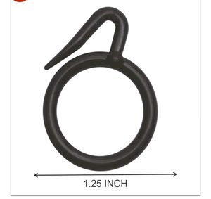 Plastic rings and cotton tape