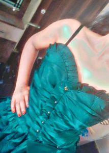 Emerald Green Party Dress