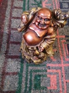 Laughing Buddha Figurine for Good Fortune