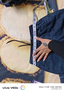 Kids Denim Jogger Pants
