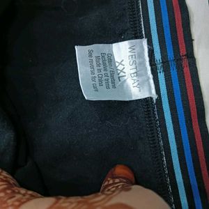 Men's Blue⭐ Briefs with Striped Waistband