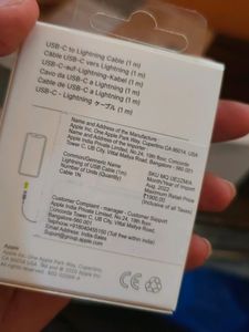 Apple 20w Power adaptor With Cable