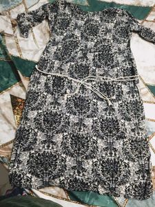 Black kurta
