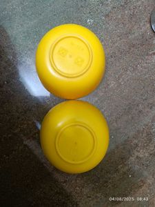 Yellow Dinnerware Bowls(set Of 2)